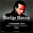 Concert MARILYN MANSON à Paris @ Zénith Paris La Villette - Billets & Places